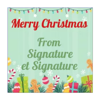 label gift christmas ball candy green 