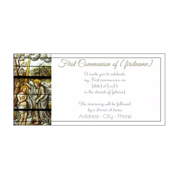 announcement communion boy church girl god 