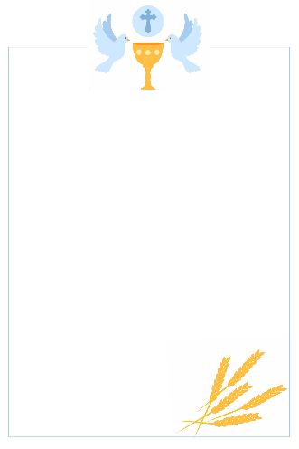 Announcement Invitation Confirmation Bird Blue free template