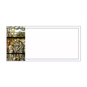 announcement invitation confirmation church cross 