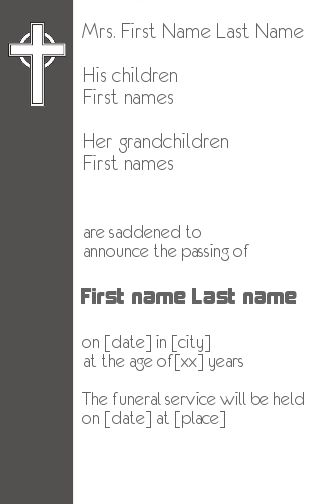 Announcement Death Cross Grey virtual free
