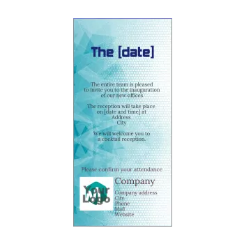 inauguration invitation shop blue local 