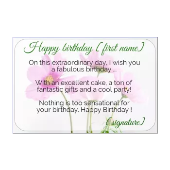 happy birthday card flower rose white 