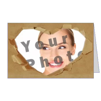 Label with photo virtual