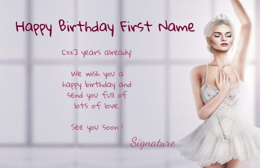 Dance Girl Kid free template