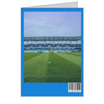 Birthday Card Sport with photo template