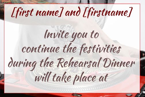 Wedding Dinner Music free template
