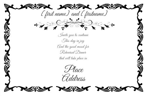 Wedding Dinner virtual free