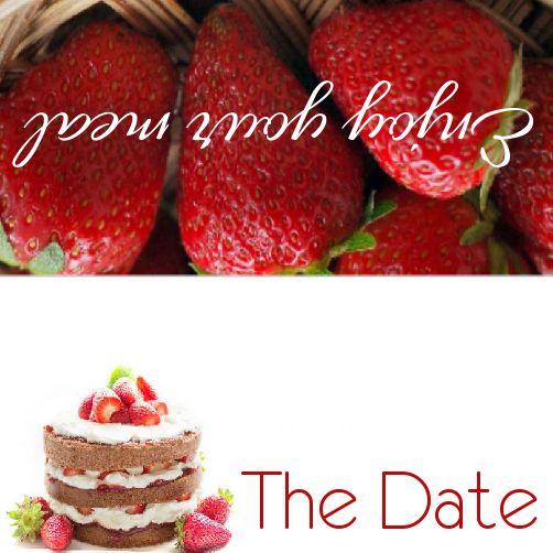 Label Place Card Table Fruit template