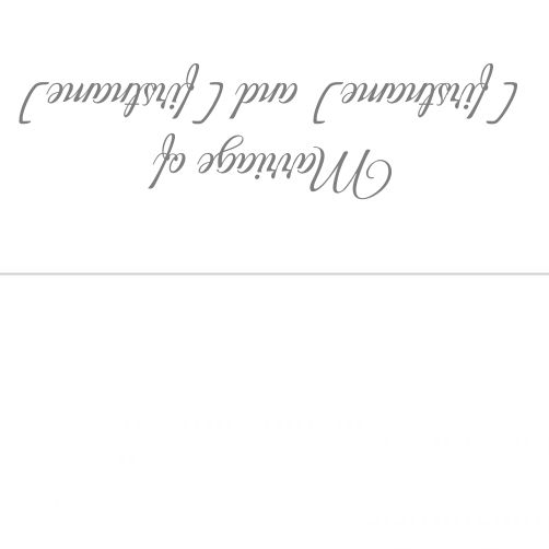 Wedding Label Table Elegant White template