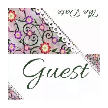 label place card table flower 