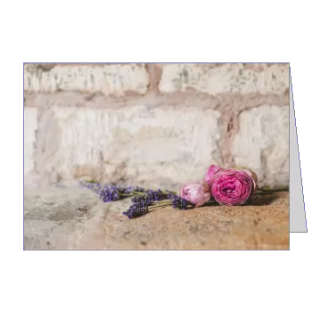 Announcement Pacs Flower template