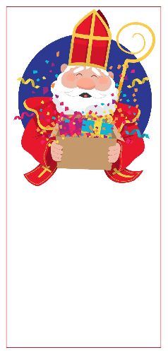 Happy Card Wishes Gift Saint template