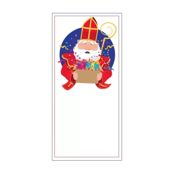 happy card wishes gift saint nicolas blue drawing 