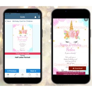 How to make free birthday cards on your phone?