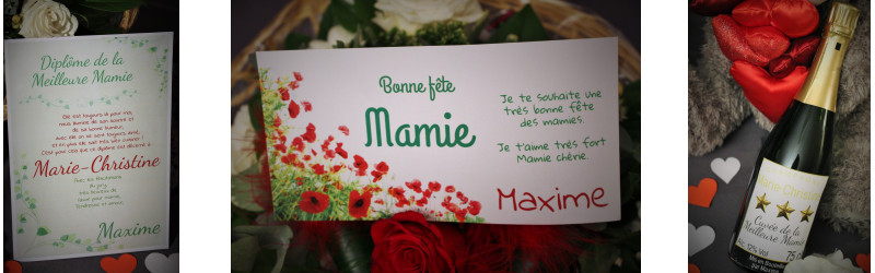 idée pour la fête des mamies