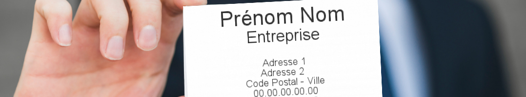 Free Classic Business Card to print