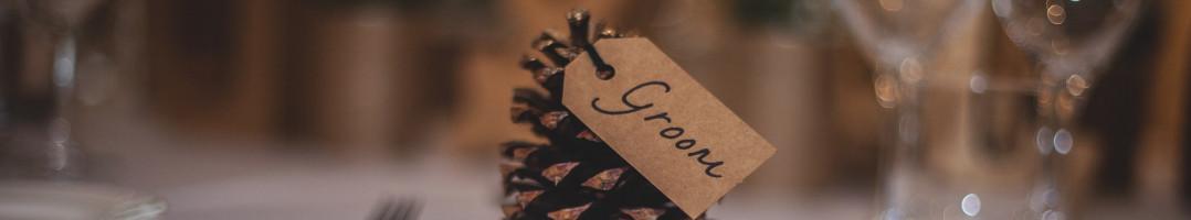 Baptism place cards template